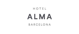 Logo Hotel Alma Barcelona.