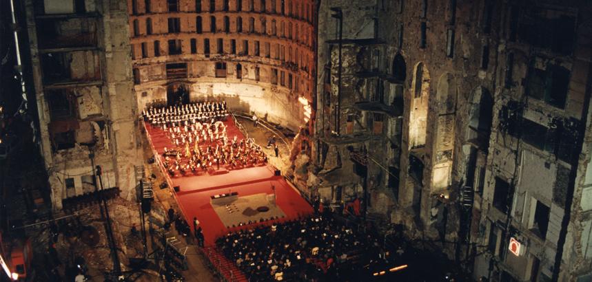 Concert de l'acte de col·locació de la primera pedra del Gran Teatre del Liceu.