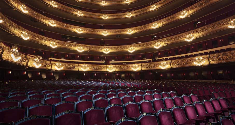 Sala del Gran Teatre del Liceu (© Paco Amate)