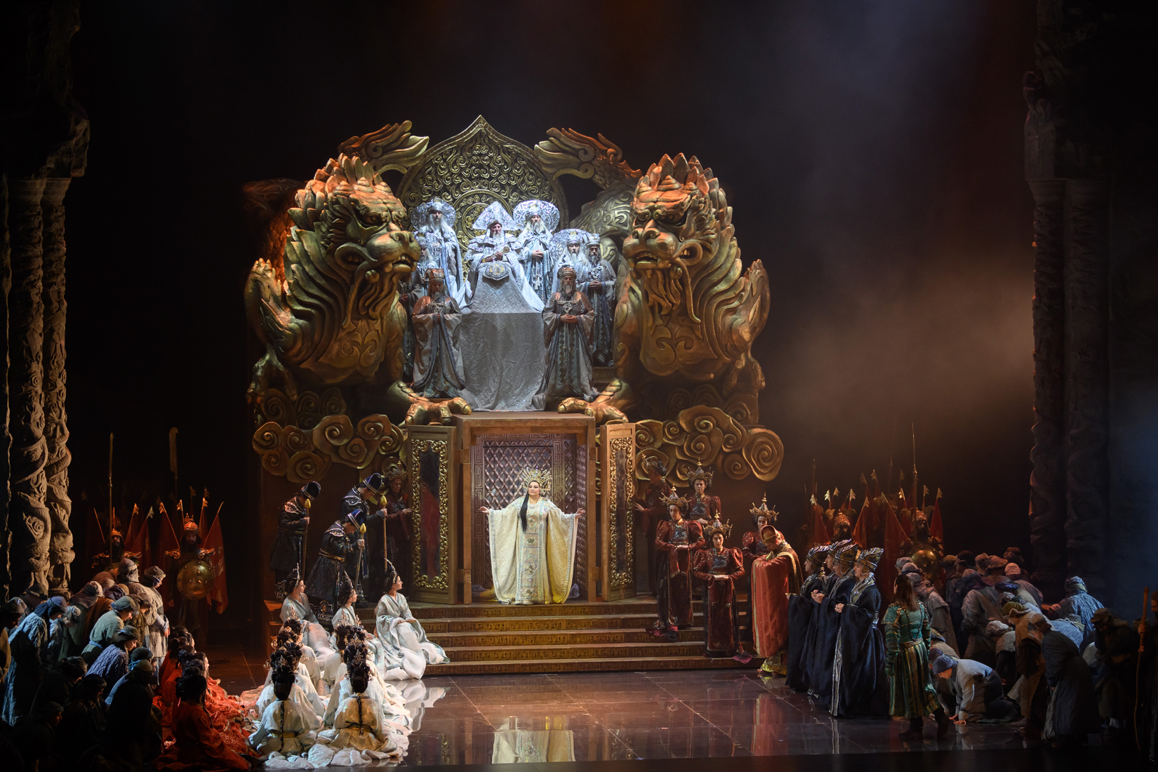 Un moment del segon acte de 'Turandot'. (© A. Bofill)
