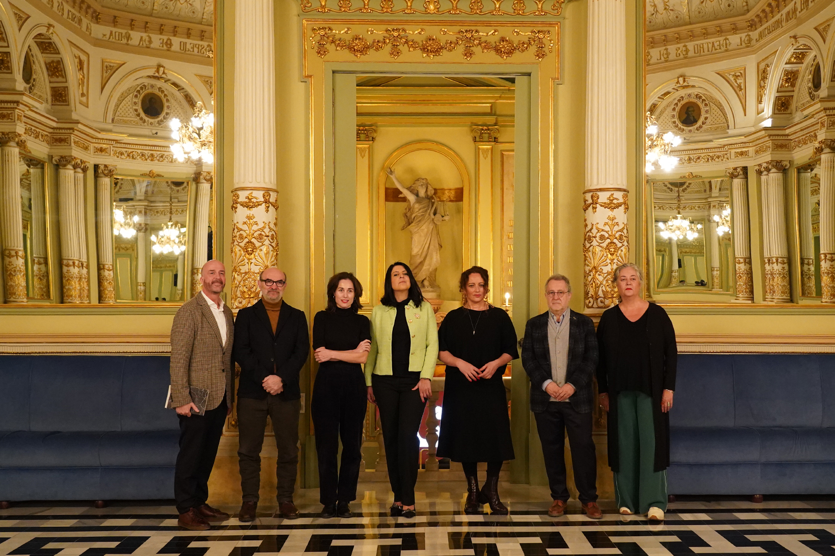 Víctor Garcia de Gomar, Alfons Flores, Lucia Astigarraga, Varduhi Abrahamyan, Clémentine Margaine i Mercè Paloma.