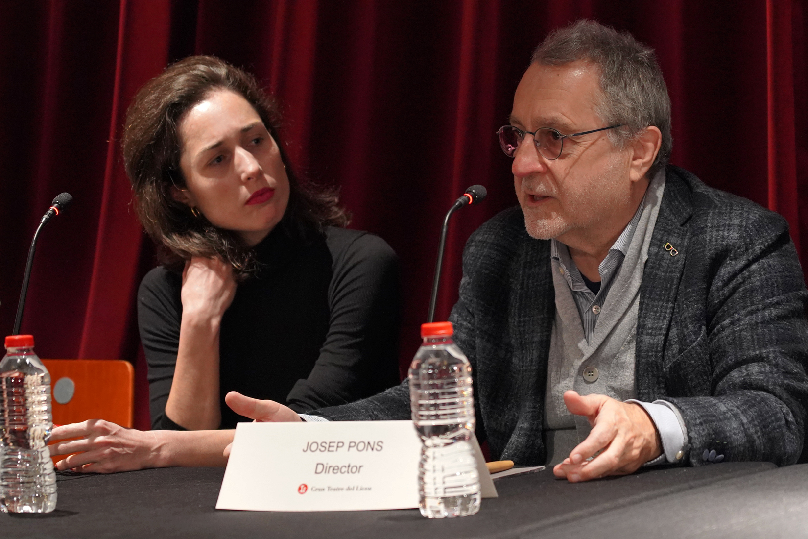 Lucia Astigarraga i Josep Pons.