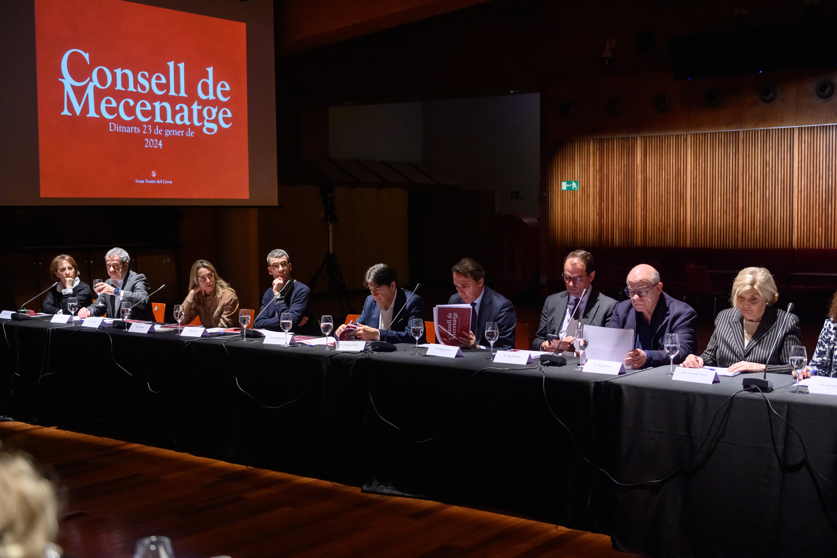 Consell de Mecenatge del Gran Teatre del Liceu (© A. Bofill)