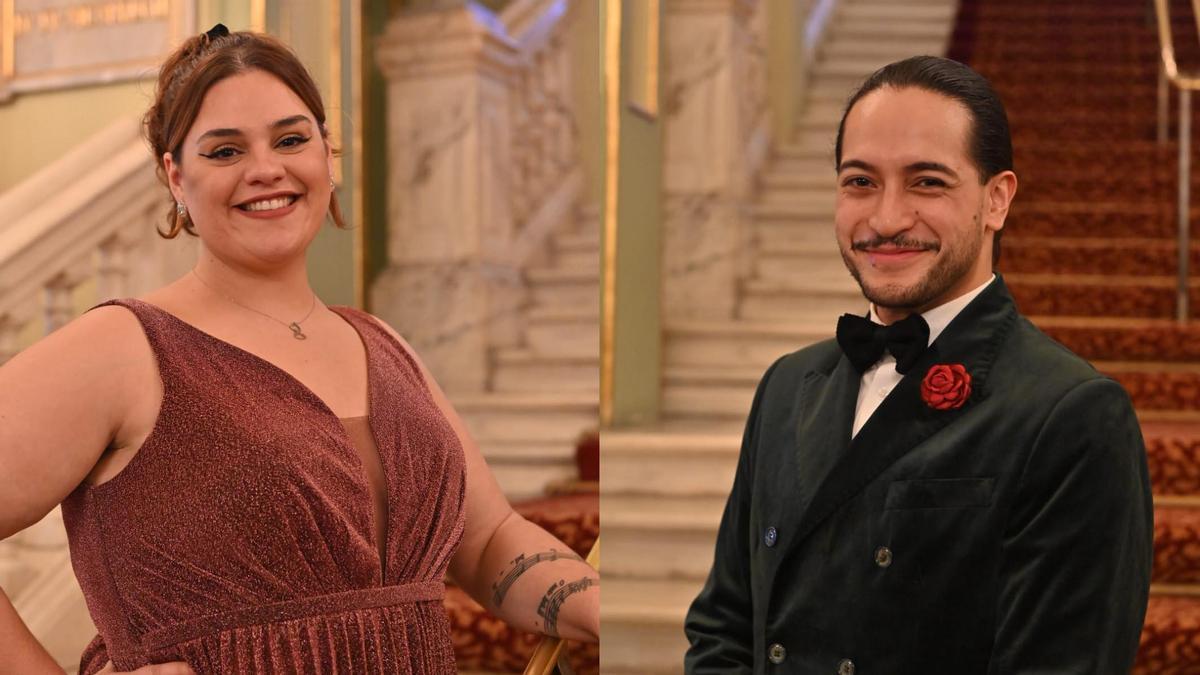 La mezzosoprano Marcela Rahal i el tenor Filipe Manu, guanyadors del 61 concurs tenor viñas.