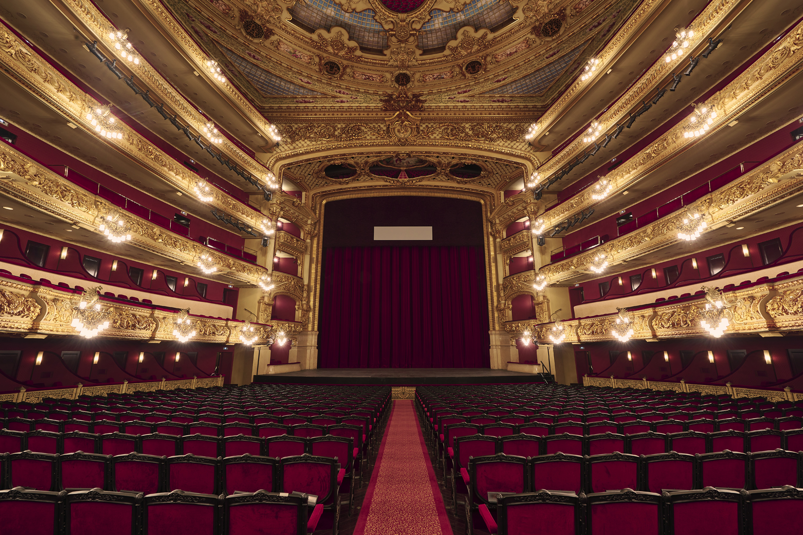 Sala de l'actual Gran Teatre del Liceu (© Paco Amate)