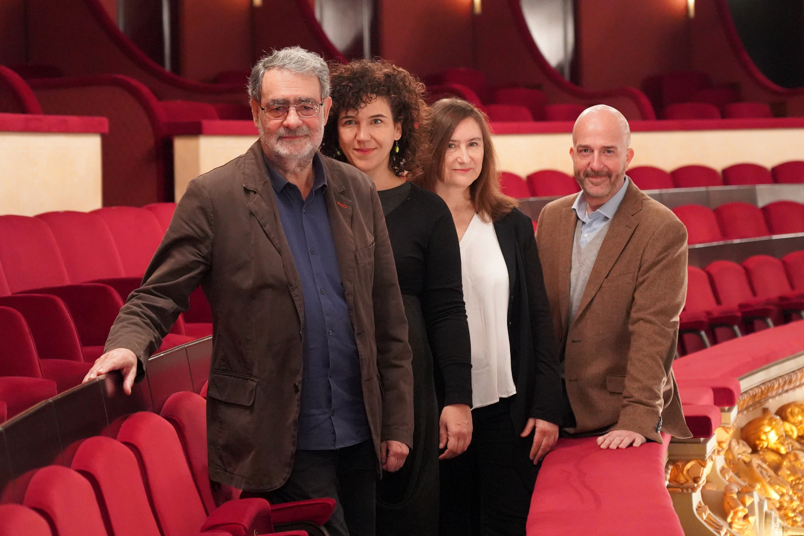 Joan Fontcuberta, Anna Ponces, Susanna Rafart i Víctor Garcia de Gomar.