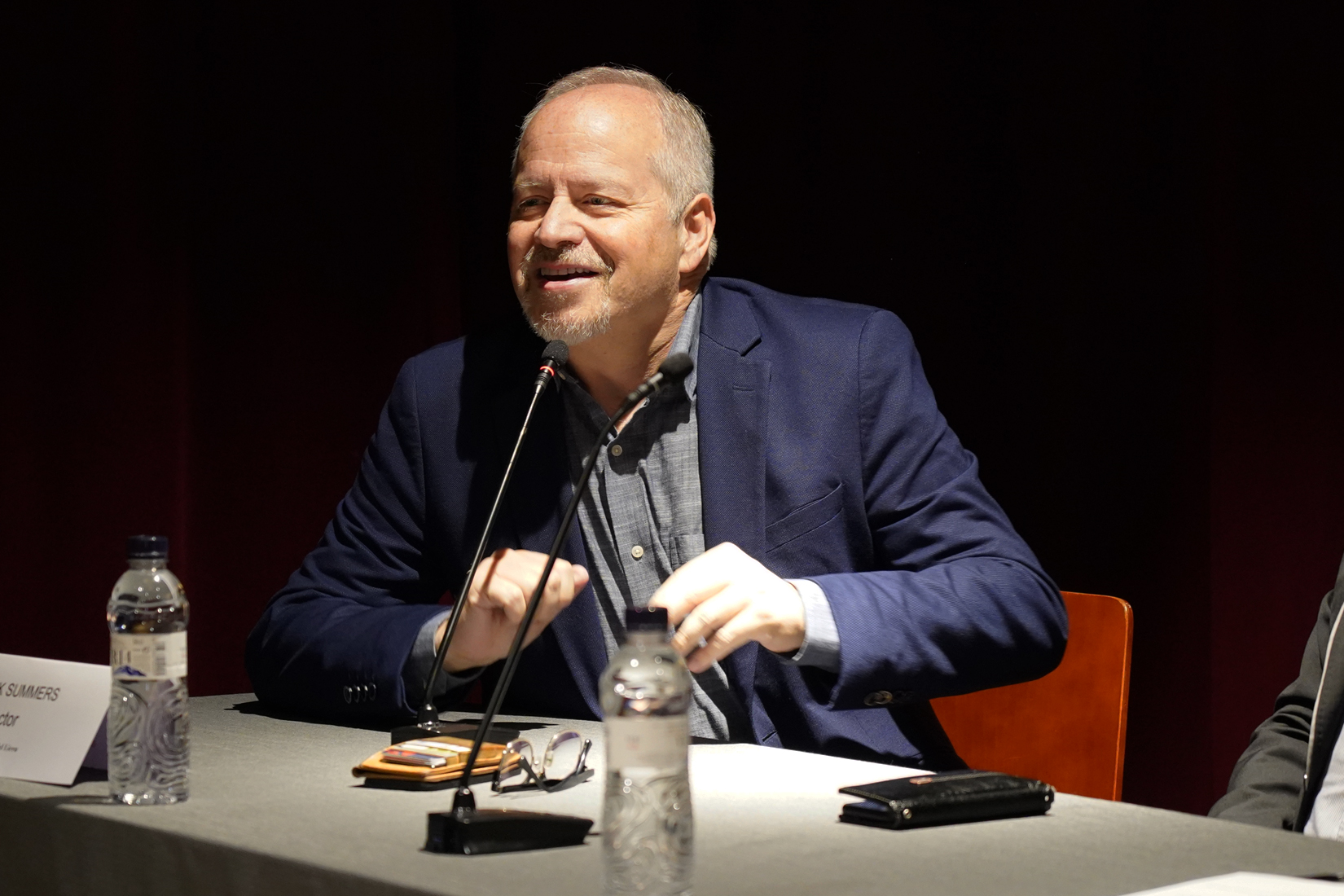 El director musical Patrick Summers a la roda de premsa d''Adriana Lecouvreur'. (© GTL)