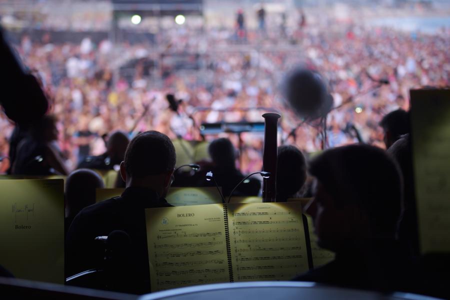 Clàssica a la platja, amb l'Orquestra del Liceu