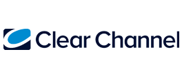 alt="logotip de Clear Channel. Enllaç a la pàgina web de Clear Channel"