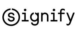 alt="logotip de Signify. Enllaç a la pàgina web de Signify"