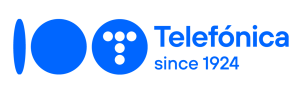 Logo 100 telefónica